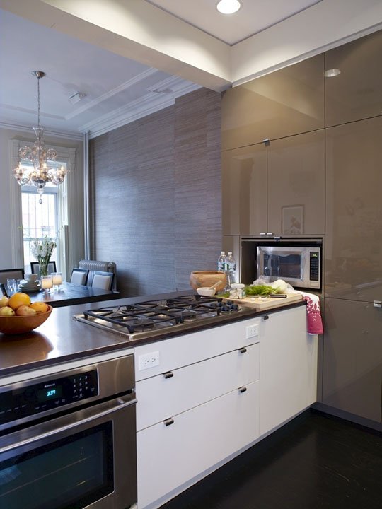 high gloss kitchen cabinets