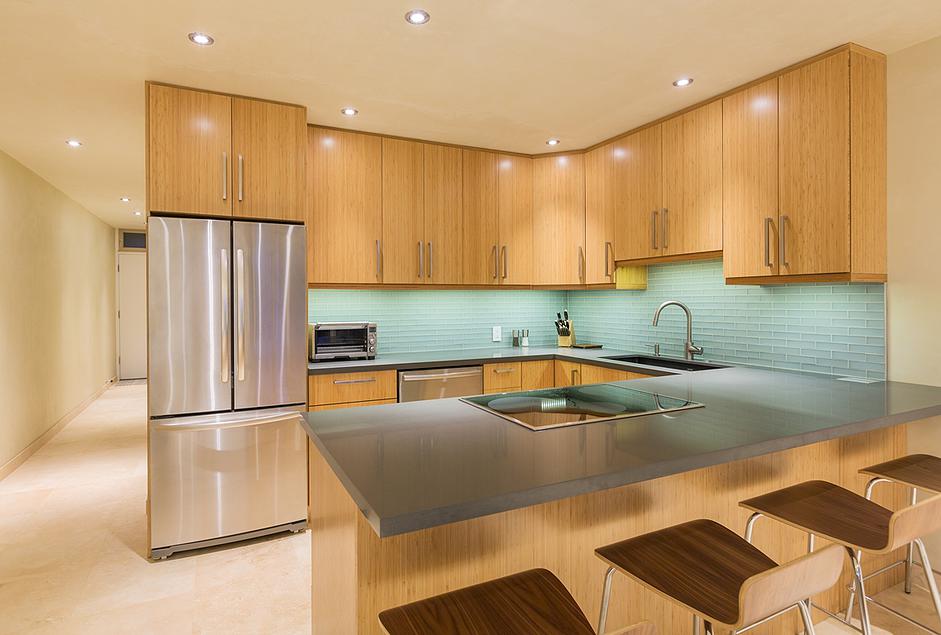 rustic modern kitchen
