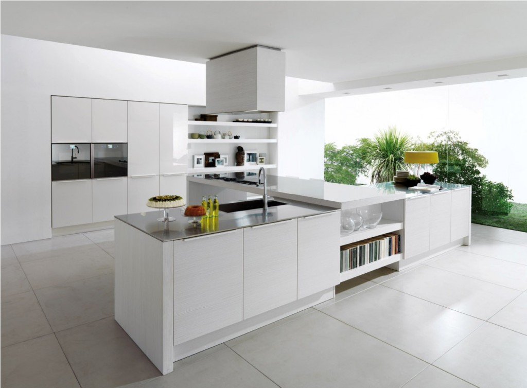 modern kitchen island