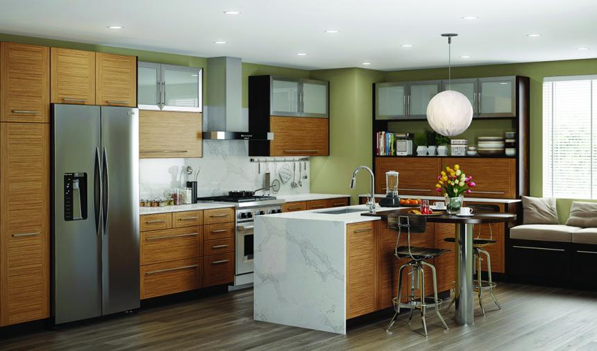 rustic modern kitchen
