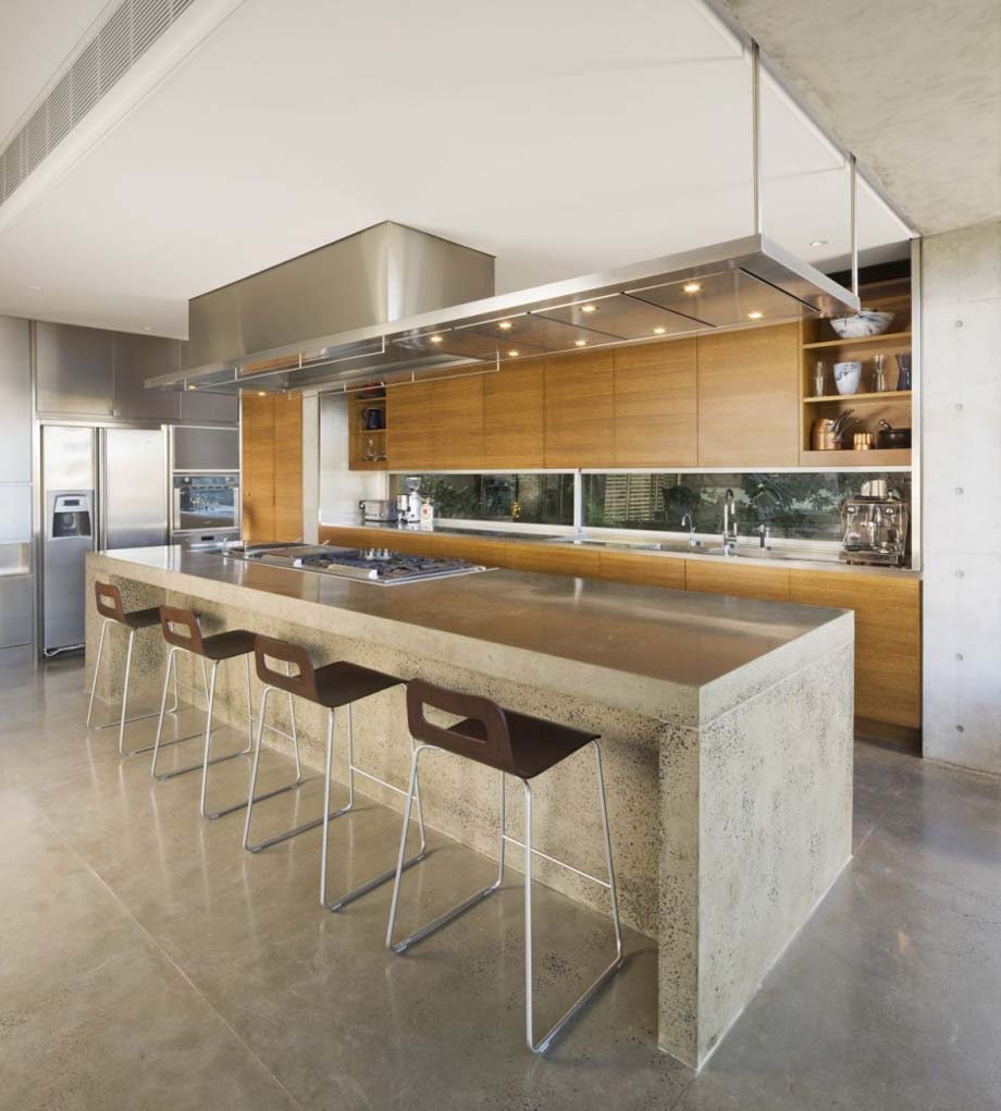 modern kitchen island
