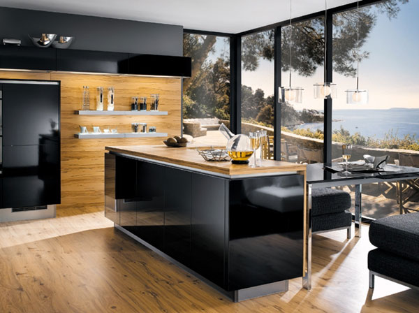 modern kitchen island